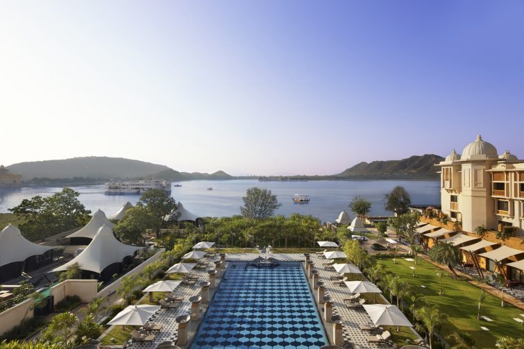 The Leela Palace Udaipur Pool