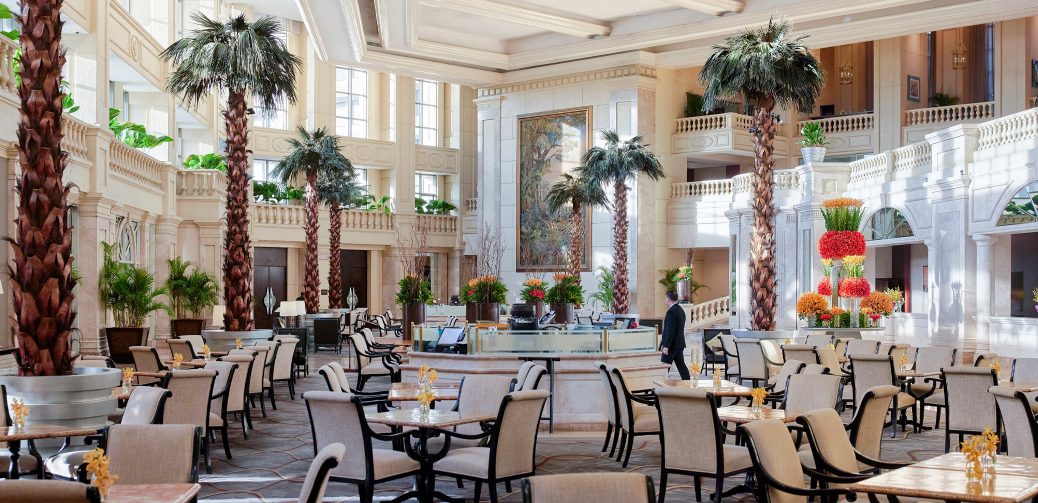 The Peninsula Manila Lobby Seating Area