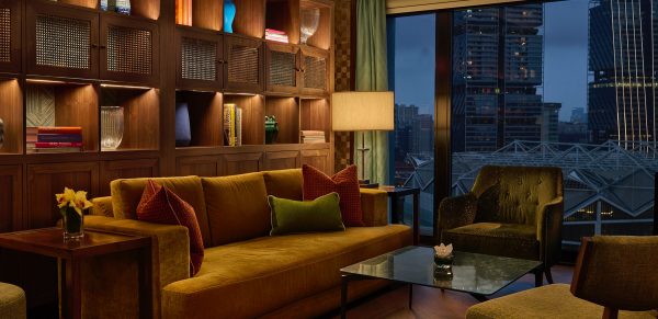  Mandarin Oriental, Singapore Club Lounge Library