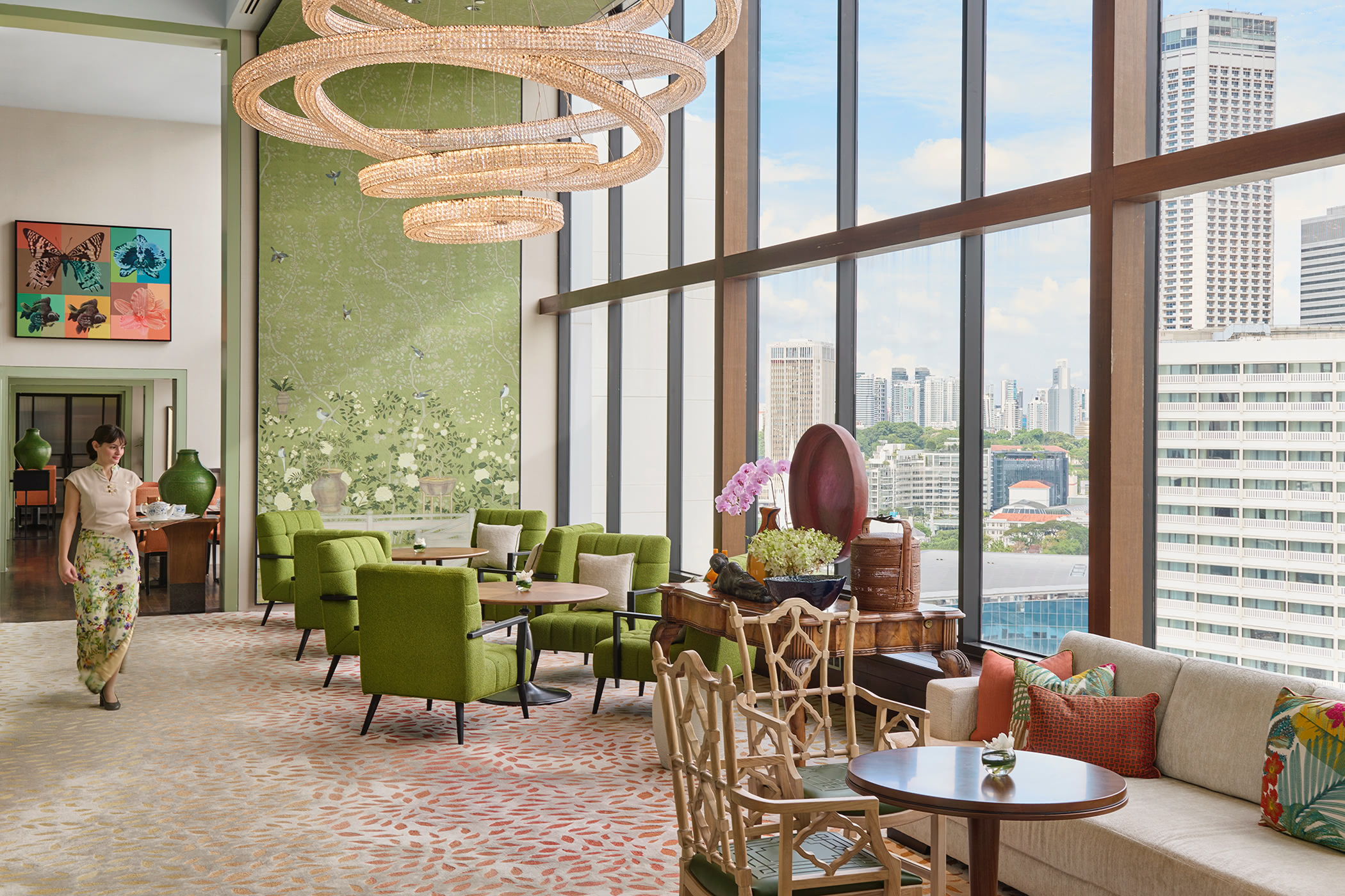  Mandarin Oriental, Singapore Club Lounge Seating