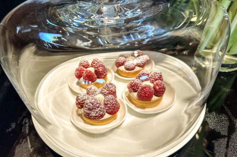 Ritz-Carlton Vienna Club Lounge Strawberry Desserts