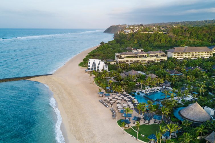 Ritz-Carlton Bali Beach From Above